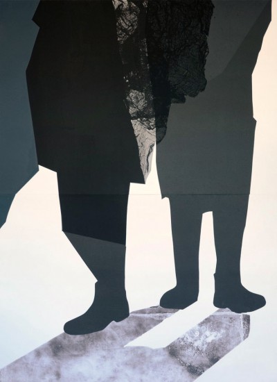 Closed District | serigraphy, intaglio | 149×109 cm | 2015
